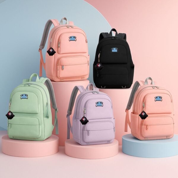 MOCHILA ESCOLAR PARA NIÑAS - DISEÑO KAWAII, 30 L, RESISTENTES, TERMICA